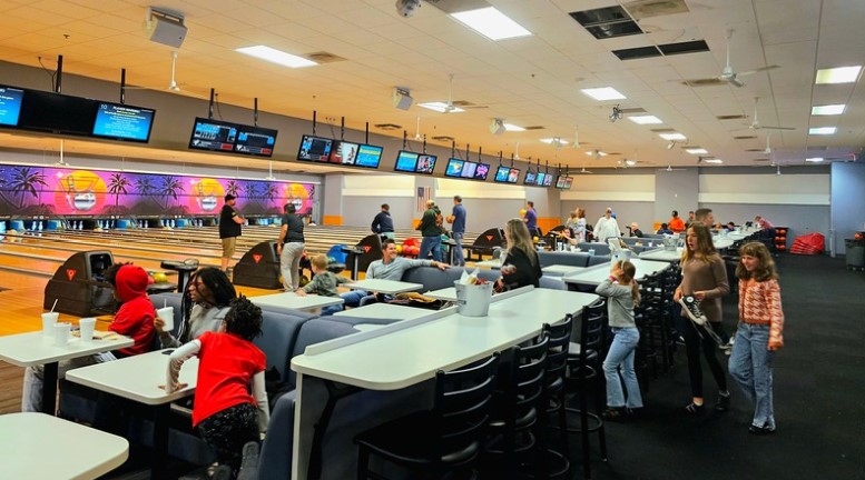 bowling lanes